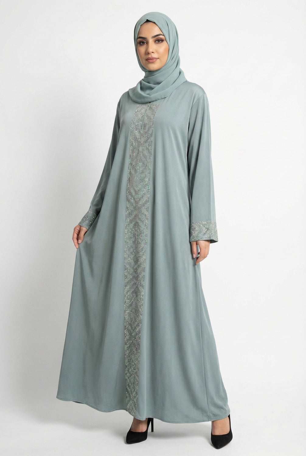 Lexus Abaya, Dark Grey