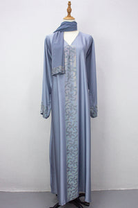 Lexus Abaya, Silver Grey