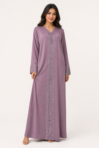 Lexus Abaya - Purple