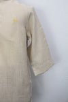 Linen Kurta, Beige