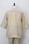 Linen Kurta, Beige