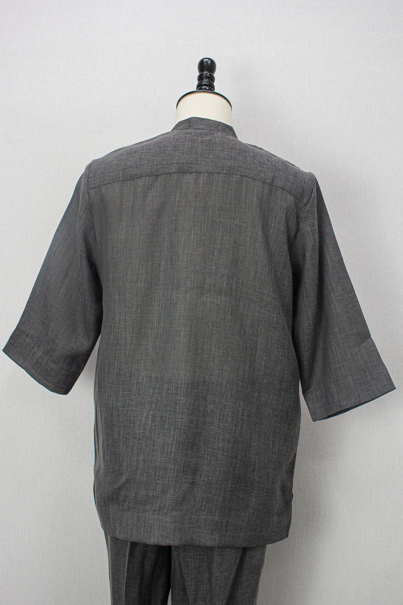Linen Kurta, Light Grey