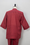Linen Kurta, Red