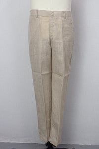 Linen Pants, Beige