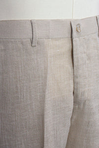 Linen Pants, Beige