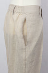 Linen Pants, Beige