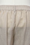 Linen Pants, Beige