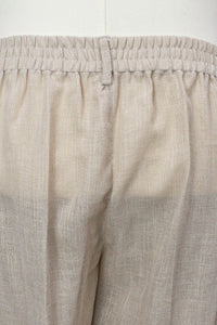 Linen Pants, Beige