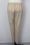 Linen Pants, Beige