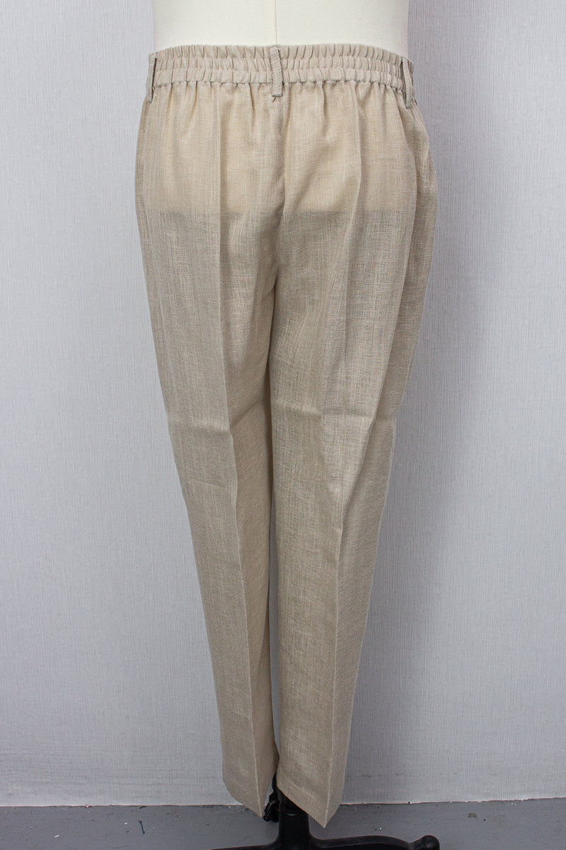 Linen Pants, Beige