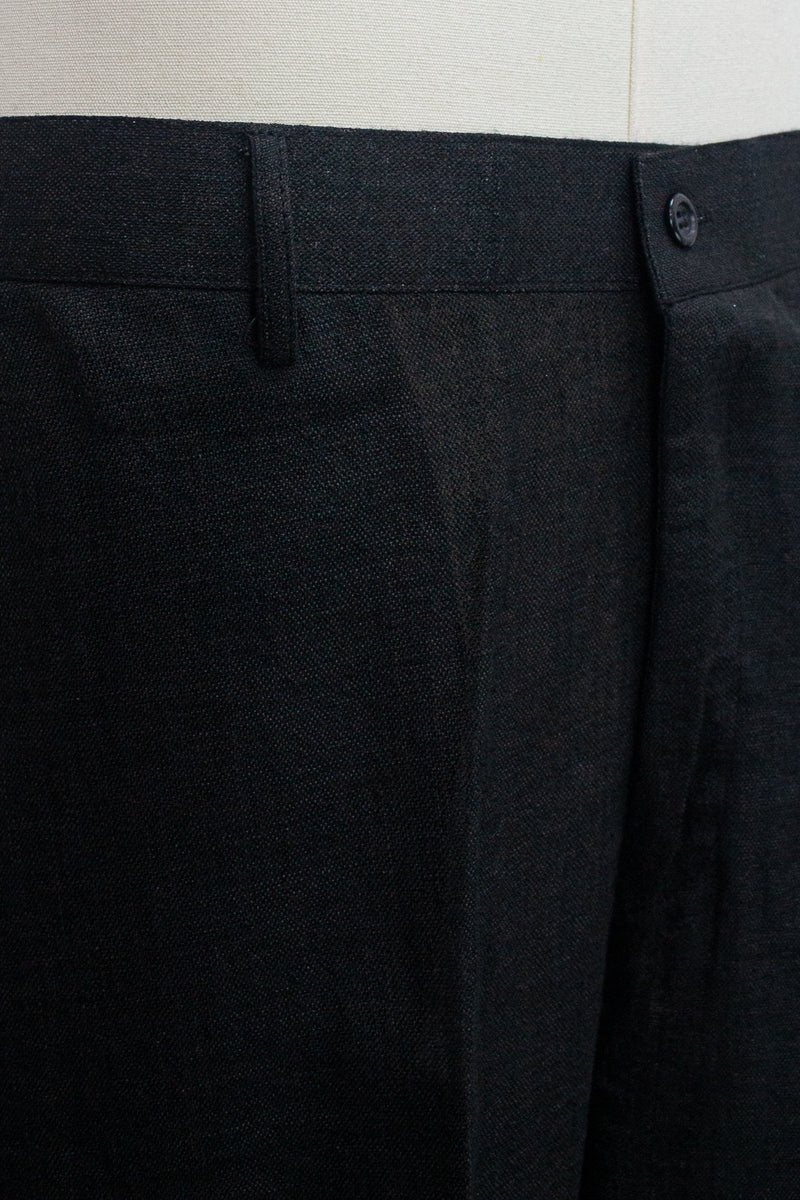 Linen Pants, Black