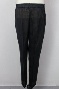 Linen Pants, Black