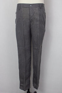 Linen Pants, Light Grey