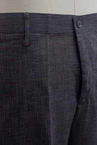 Linen Pants, Light Grey