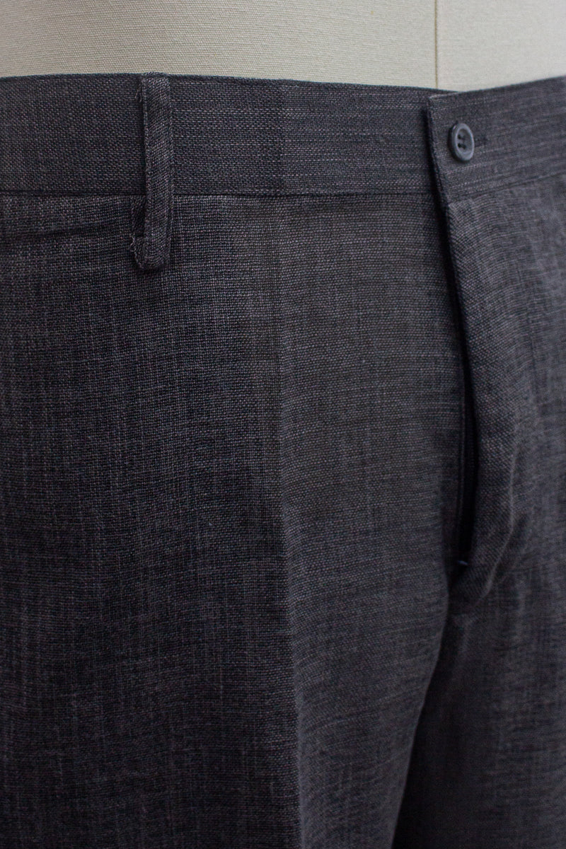 Linen Pants, Light Grey