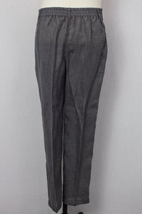 Linen Pants, Light Grey