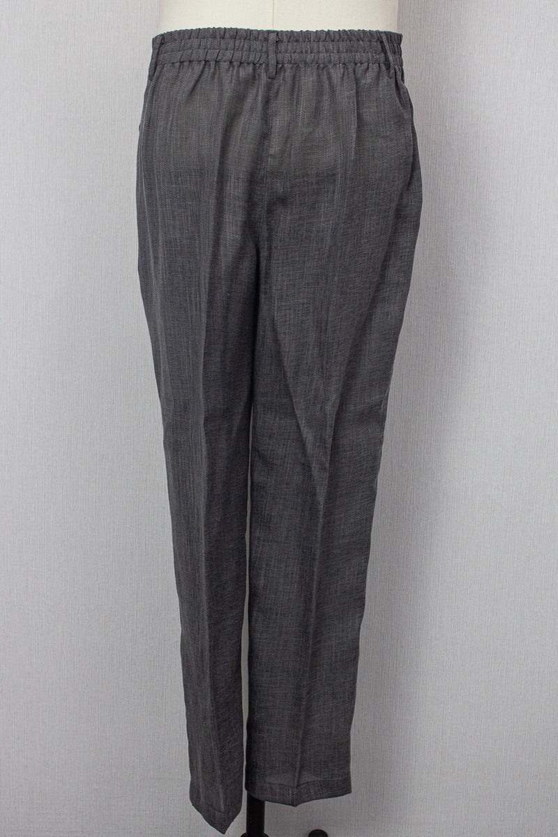 Linen Pants, Light Grey