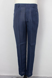Linen Pants, Navy Blue