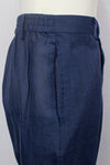 Linen Pants, Navy Blue