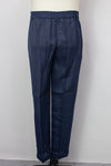 Linen Pants, Navy Blue