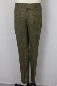 Linen Pants, Olive
