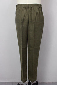 Linen Pants, Olive