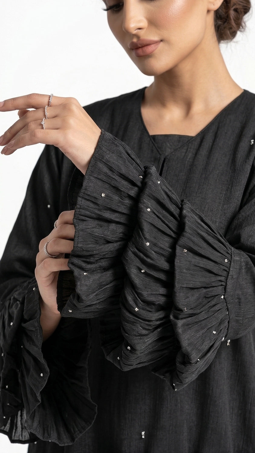 Lotus Lisa Abaya - Black