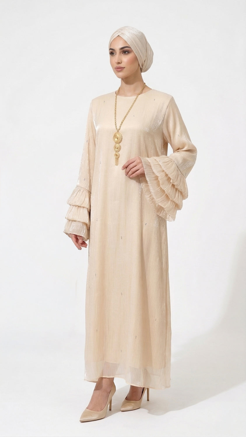 Lotus Lisa Abaya - Champagne