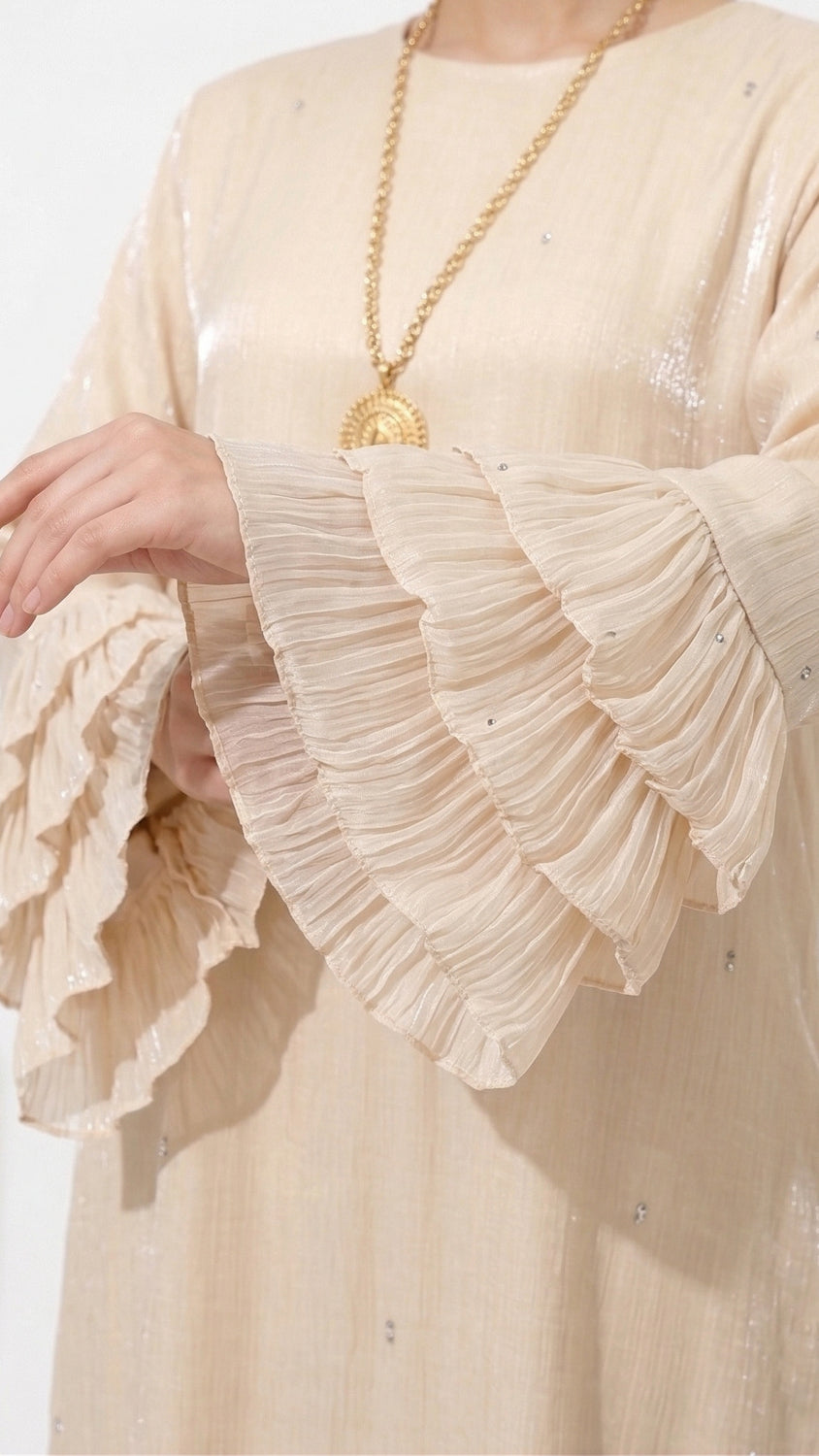 Lotus Lisa Abaya - Champagne
