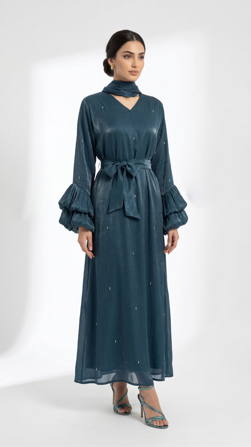 Lotus Lisa Abaya - Teal