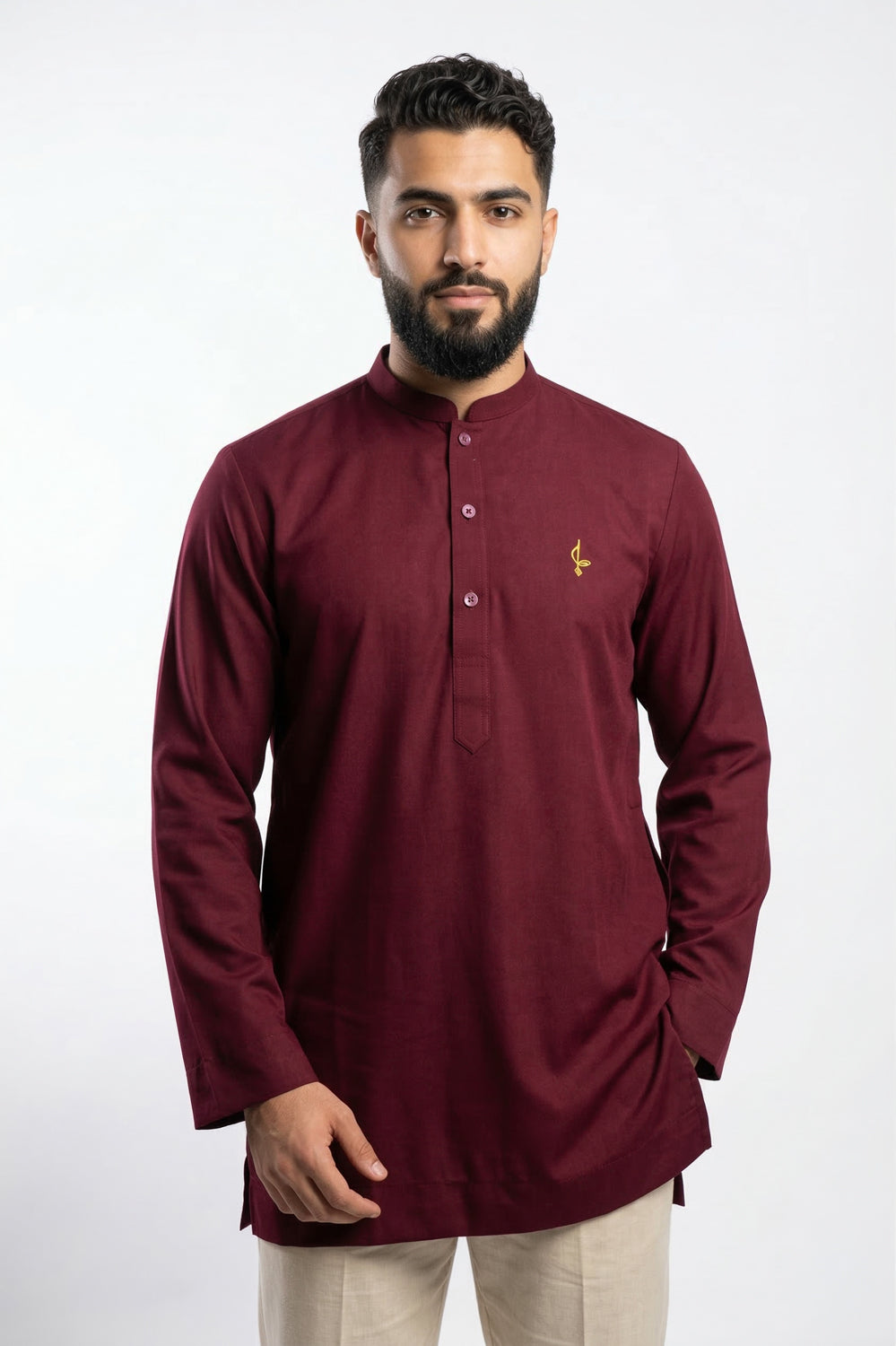 Majed Mens - Maroon