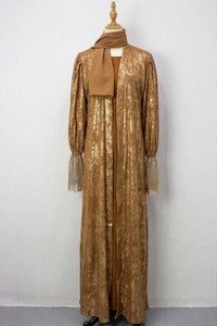 Mehra Abaya - Caramel Brown