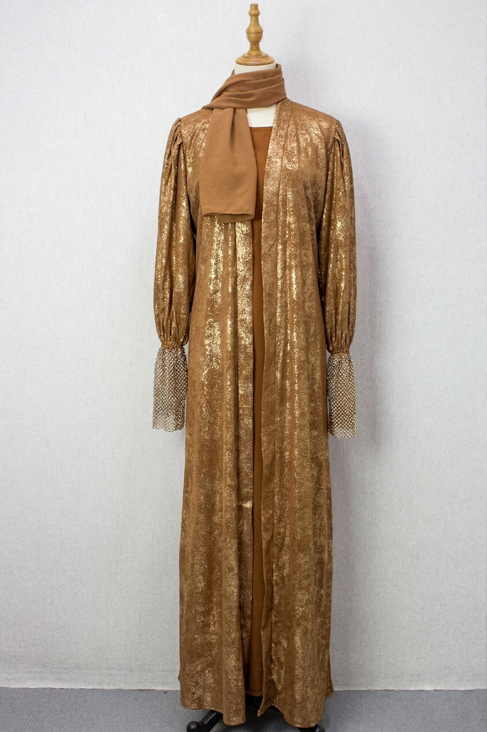 Mehra Abaya - Caramel Brown