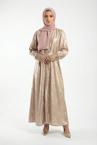 Mehra Abaya - Nude Pink