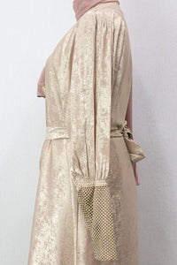 Mehra Abaya - Nude Pink
