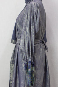 Mehra Abaya - Silver Grey