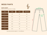 Messi Kids Pants - Pure White