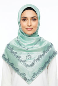 Square Scarf - Mint
