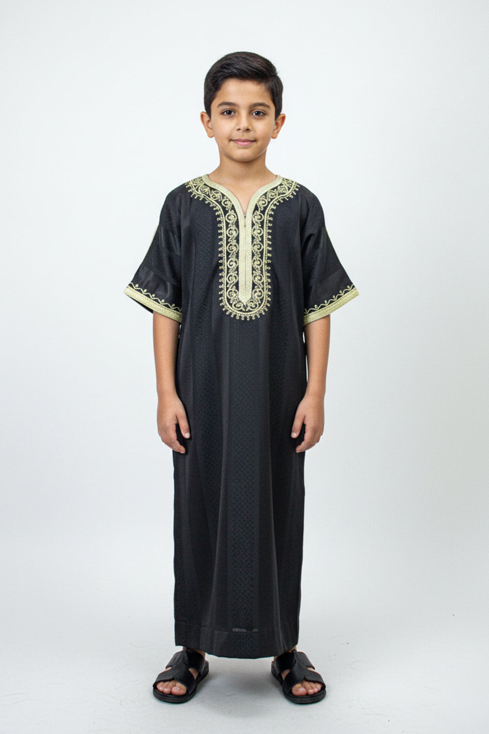 Morocco Kids Spiral - Black Gold