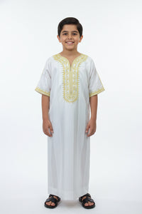 Morocco Kids Spiral - White Gold