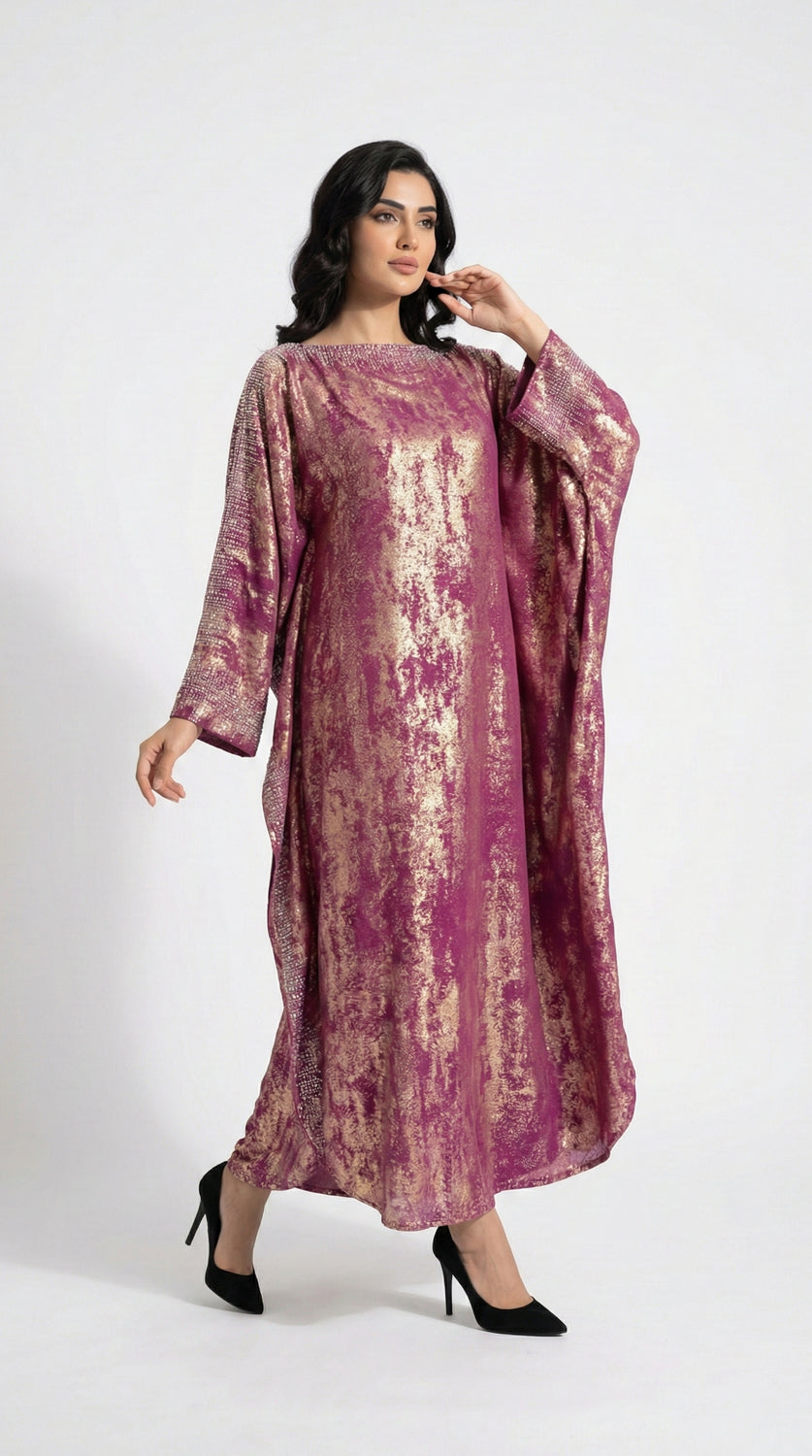 NN Shimmer Kaftan - Purple