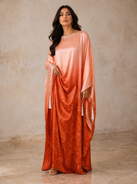 Ombre Kaftan - Orange