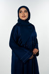 Rose Abaya - Navy