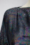 Rainbow Shimmer Kaftan 2, Black