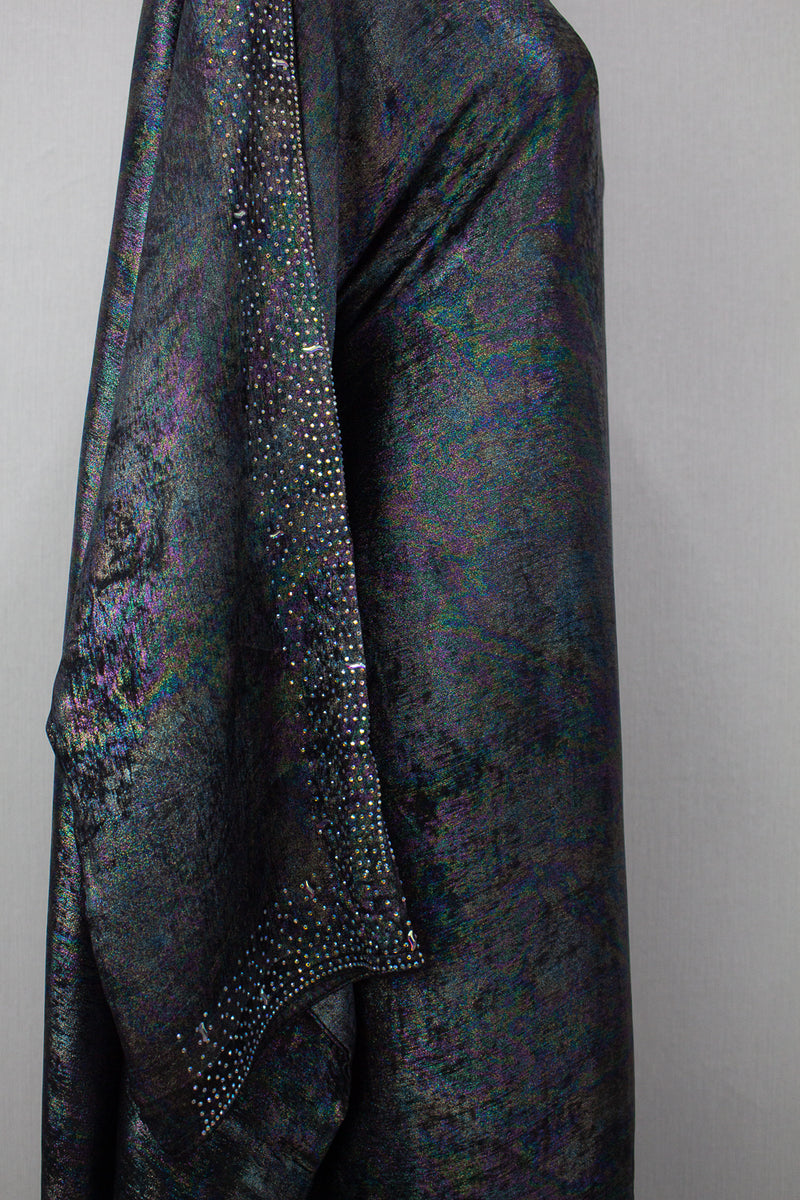 Rainbow Shimmer Kaftan 2, Black