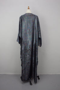 Rainbow Shimmer Kaftan 2, Black