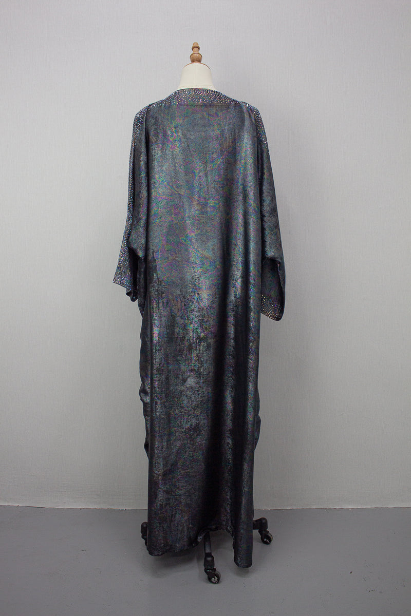 Rainbow Shimmer Kaftan 2, Black