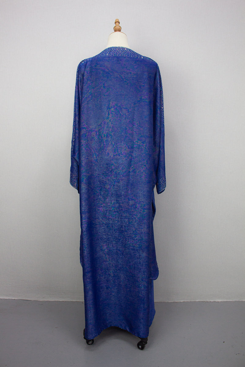 Rainbow Shimmer Kaftan 2, Blue