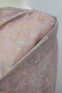 Rainbow Shimmer Kaftan 2, Dusty Pink