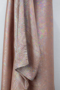 Rainbow Shimmer Kaftan 2, Dusty Pink